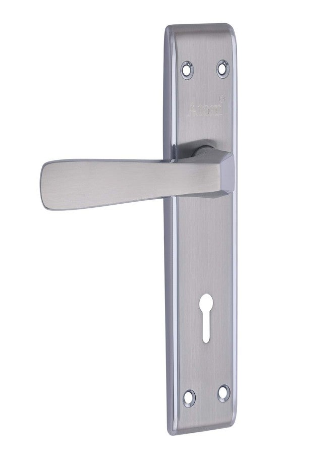 Atom Heavy Duty Mortise Door Lock for Bedroom, Living Room, Main Door, Chrome Platted Matt Finish | 3 Keys | 6 Lever Double Stage Lockset for House Hotel Office(1002KY) - Image 4